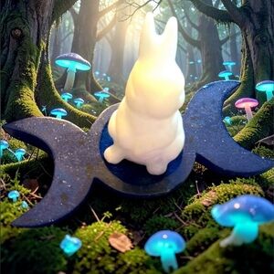 Triple Moon Crystal Holder- for Large Spheres